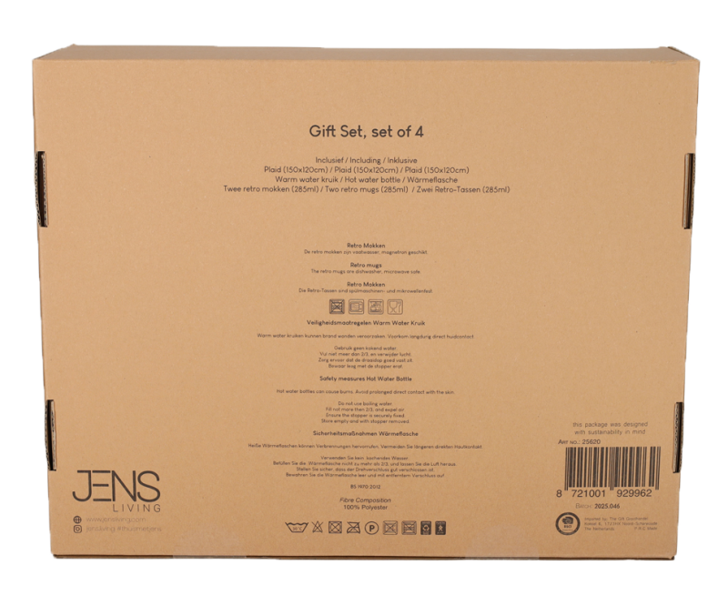 Jens Living Cozy Geschenkset Taupe