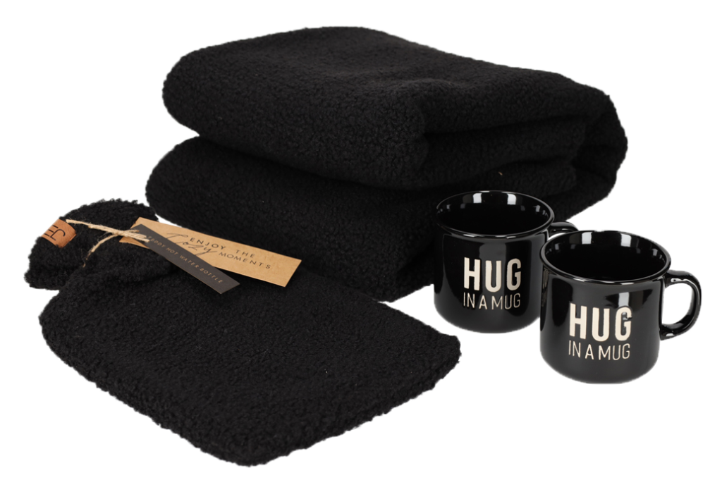 Jens Living Cozy Geschenkset Zwart