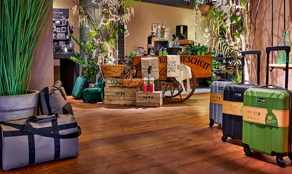 Kerstpakket showroom voor het zelf samenstellen van kerstgeschenken